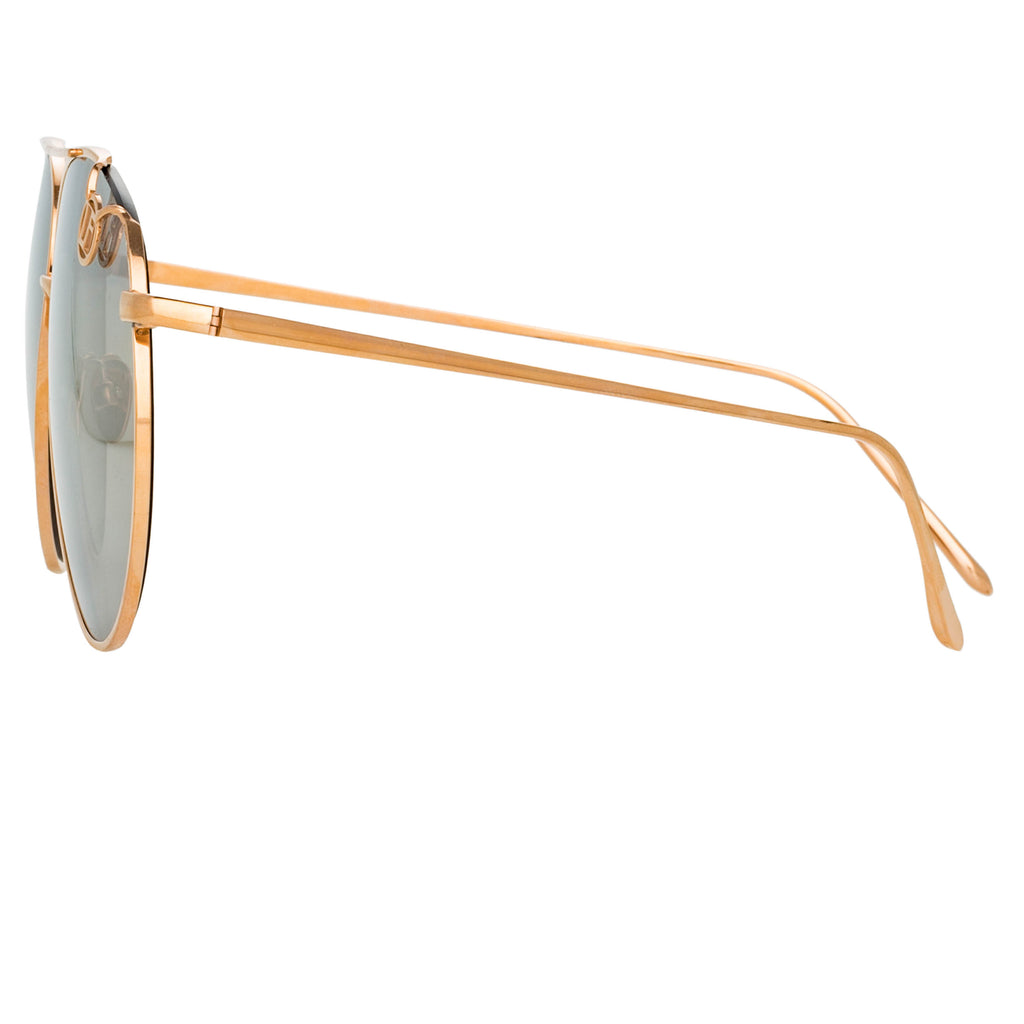 Rose gold clearance aviator eyeglasses