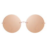 Linda Farrow 565 C3 Round Sunglasses