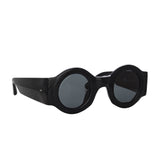 Dries Van Noten Round Sunglasses in Black