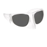 Mask Sunglasses in Clear