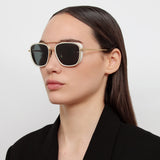 Jarvis Aviator Sunglasses in White