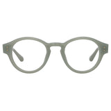 Musa Oval Optical Frame in Steel