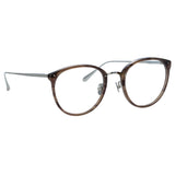 Calthorpe Oval Optical Frame in Grey Horn