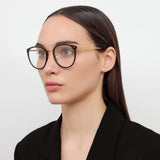 The Calthorpe | Oval Optical Frame in Black (C85)