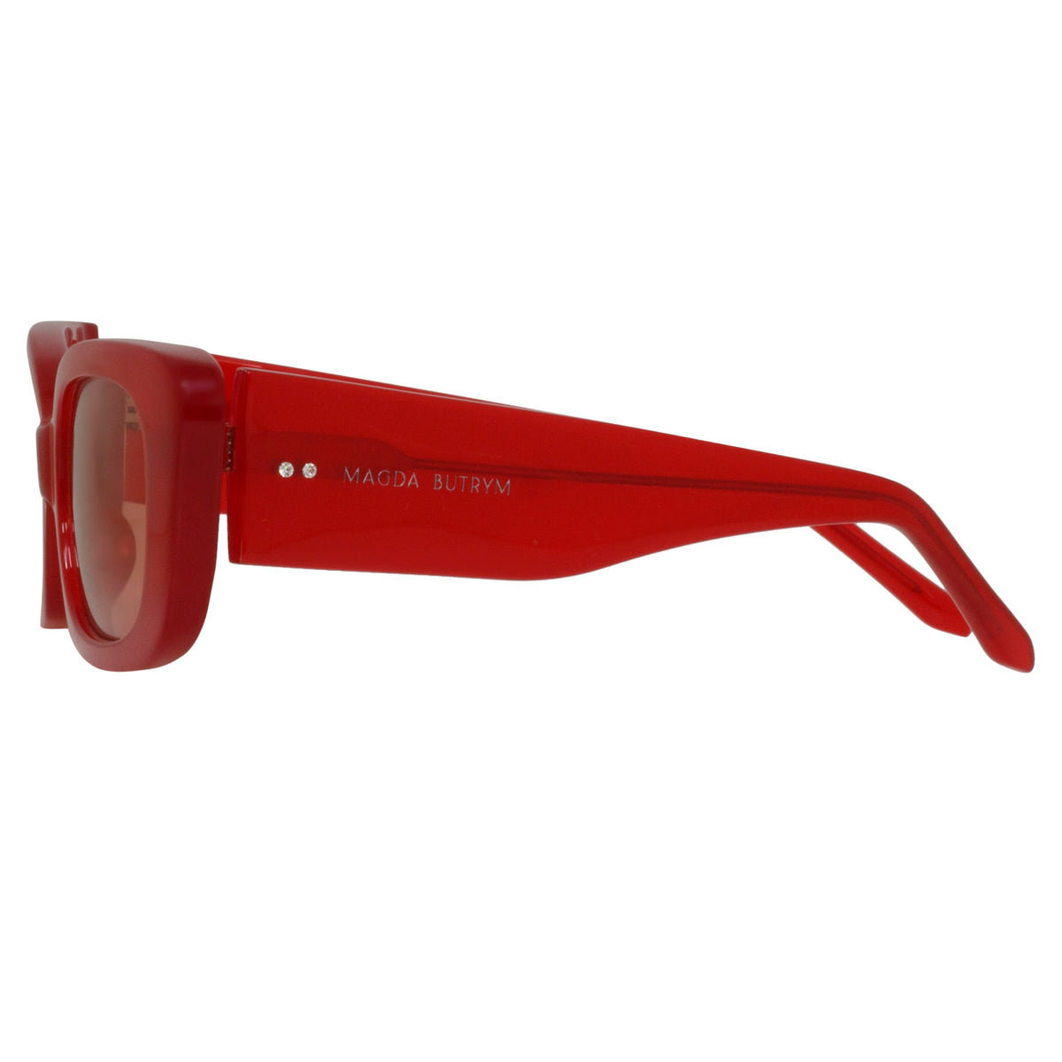 Cat eye store sunglasses red