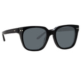 Magda Butrym D-Frame Sunglasses in Black