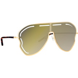 Gardenia Sunglasses in Gold