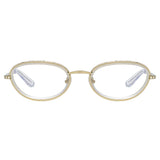 Area 1 C4 Optical Frame in White Gold and Silver