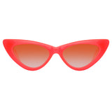 The Attico Dora Cat Eye Sunglasses in Pink