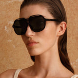 Raphael Aviator Sunglasses in Black
