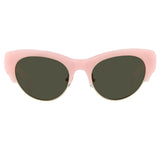 Dries Van Note Cat Eye Sunglasses in Pink