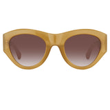 Dries van Noten 120 C4 Cat Eye Sunglasses