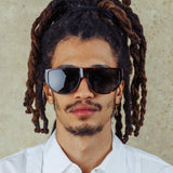 Men's Elodie Flat Top Sunglasses in Tortoiseshell