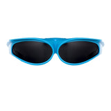 Jeremy Scott Sunviser Sunglasses in Blue