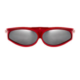 Jeremy Scott Sunviser Sunglasses in Red