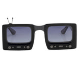 Jeremy Scott TV Sunglasses in Black