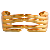 Jeremy Scott Hands Sunglasses in Metallic Gold
