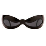 Jeremy Scott Wave Sunglasses in Black