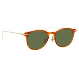 Linda Farrow Linear Fuller A C11 D-Frame Sunglasses