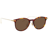 Linda Farrow Linear Fuller A C9 D-Frame Sunglasses