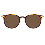 Linda Farrow Linear Childs C11 D-Frame Sunglasses