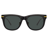 Chrysler D-Frame Sunglasses in Black