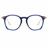 Mila A Square Optical Frame in Navy