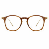 Mila A Square Optical Frame in Horn