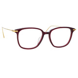 Coffey Rectangular Optical Frame in Burgundy