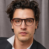 Ellis A Oval Optical Frame in Tortoiseshell