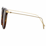 Ellis A Oval Sunglasses in Tortoiseshell