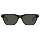 Mae Cat Eye Sunglasses in Black (Men's)