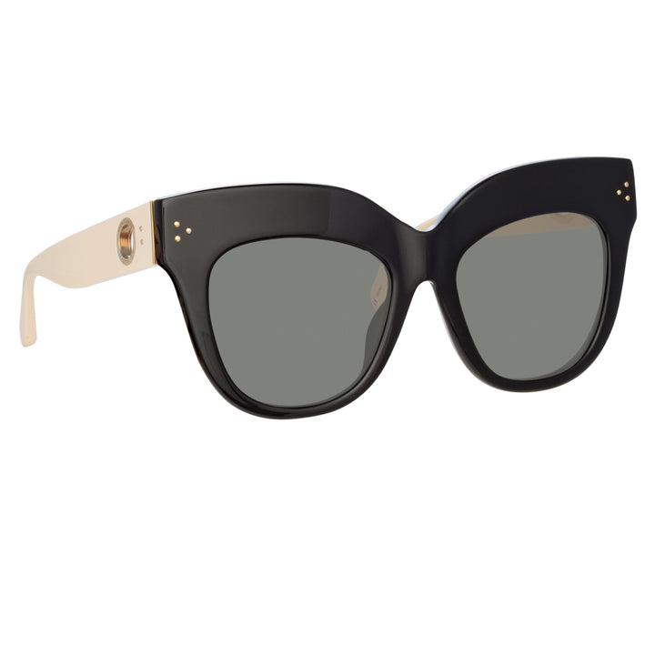 Limited Edition Dunaway Oversized Sunglasses In Black Linda Farrow Linda Farrow Uk