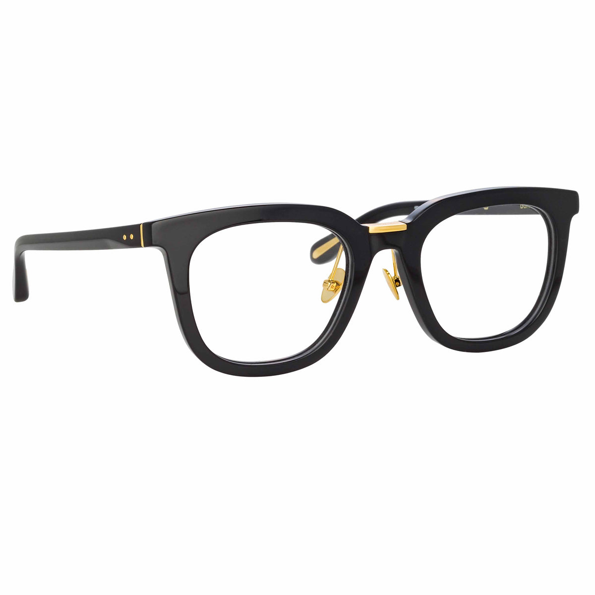 Burton Optical D Frame in Black by LINDA FARROW LINDA FARROW U.K