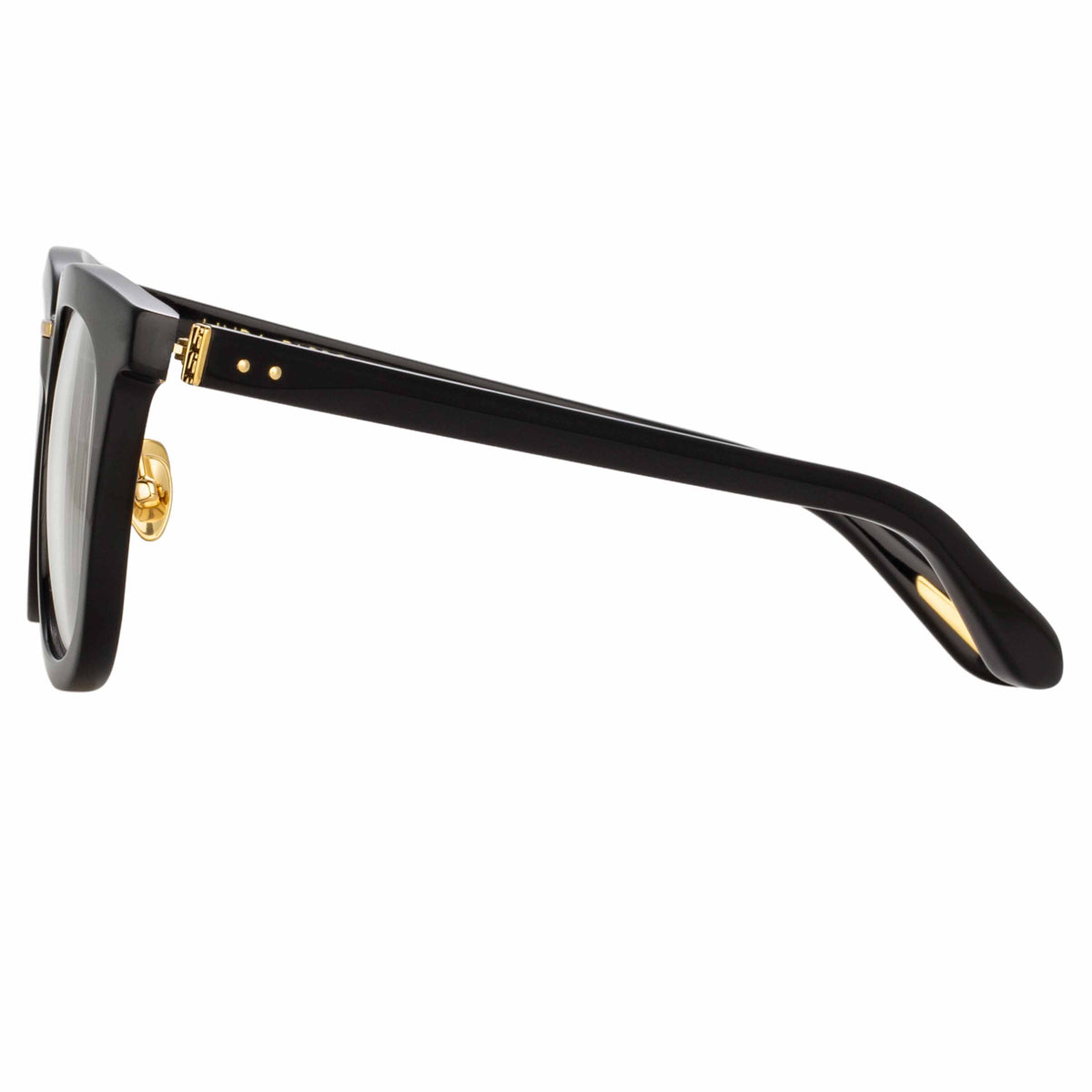 Burton Optical D Frame in Black by LINDA FARROW LINDA FARROW U.K