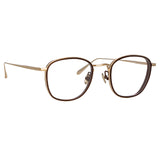 Maco Squared Optical Frame in Light Gold