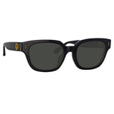 Deni D-Frame Sunglasses in Black