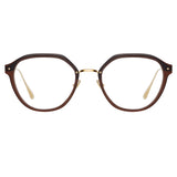 Cacao Angular Optical Frame in Brown