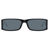 Mya Rectangular Sunglasses in Black