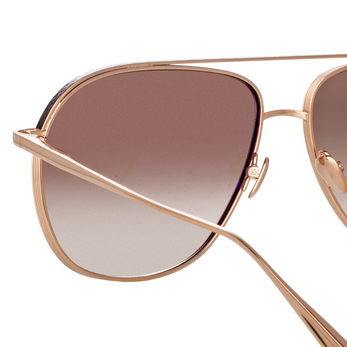 Glas Wilma Sunglasses Rose Gold - Renee's