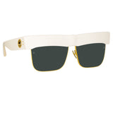 Rosalie Oversized Sunglasses in Cream