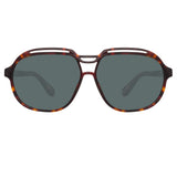 Raphael Aviator Sunglasses in Tortoiseshell