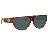 Men's Elodie Flat Top Sunglasses in Tortoiseshell