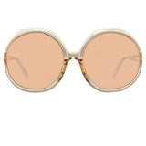 Linda Farrow 417 C12 Oversized Sunglasses