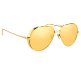 Linda Farrow 426 C1 Aviator Sunglasses