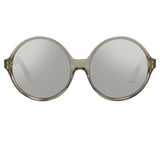 Linda Farrow 451 C8 Round Sunglasses
