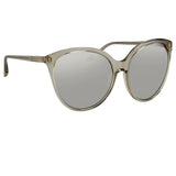 Linda Farrow 496 C4 Oversized Sunglasses