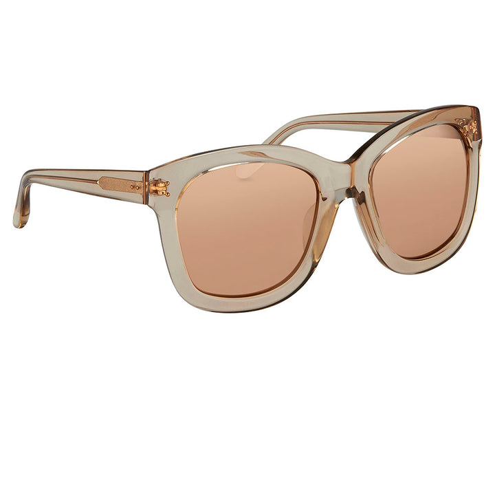 Oversize Thick Side Temple Women's Squared Sunnies