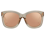 Linda Farrow 513 C4 Oversized Sunglasses
