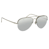 Linda Farrow 543 C2 Aviator Sunglasses